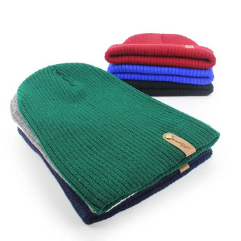 Νέα μόδα Γυναικεία Ανδρικά Καπέλο Πλεκτά Skuilles Beanies για Γυναικεία Καπέλα Balaclava Unisex Winter Cap Men Brand Καπέλο Χονδρική
