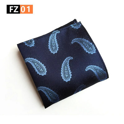 Britu stila Paisley ziedu puķes kabatas kvadrātveida kabatlakats zīda brokāta vīriešu Hanky smokings kaklasaites apģērba aksesuārs kakla lakats