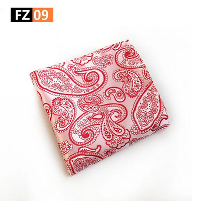 Britu stila Paisley ziedu puķes kabatas kvadrātveida kabatlakats zīda brokāta vīriešu Hanky smokings kaklasaites apģērba aksesuārs kakla lakats