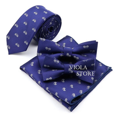 Aranyos rajzfilm dinoszauruszok bogár autó 6 cm nyakkendő szett piros kék állat csokornyakkendő karcsú parti ajándék nyakkendő férfi ing kiegészítő