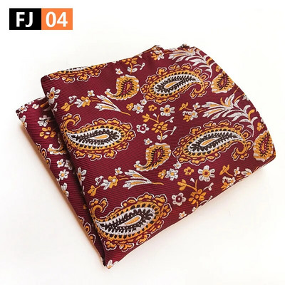 Férfi Hanky Polka Paisley virág zseb négyzetek zsebkendő kendő 100% selyem felnőtt sál bankett tánc szmoking kiegészítők