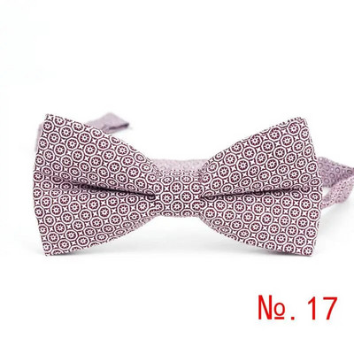 Vadonatúj férfi, vintage csokornyakkendő, rugalmas csokornyakkendő, sima nyakkendő, puha pöttyös kockás virágos pillangós dekoratív mintás alkalmi csokornyakkendők