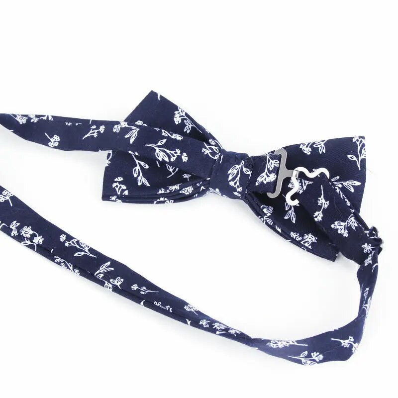 Vadonatúj férfi, vintage csokornyakkendő, rugalmas csokornyakkendő, sima nyakkendő, puha pöttyös kockás virágos pillangós dekoratív mintás alkalmi csokornyakkendők