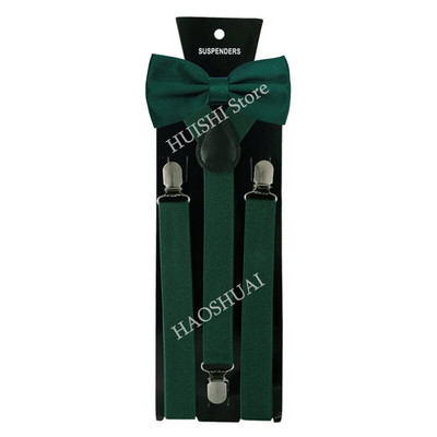 HUISHI divatos sima fekete nadrágtartó férfiaknak sötétvörös bordó merevítők uniszex pánt Bretels Mannen női csokornyakkendő nadrágtartók kék