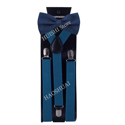HUISHI divatos sima fekete nadrágtartó férfiaknak sötétvörös bordó merevítők uniszex pánt Bretels Mannen női csokornyakkendő nadrágtartók kék