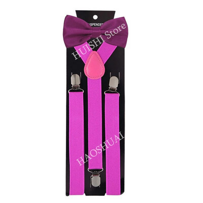 HUISHI divatos sima fekete nadrágtartó férfiaknak sötétvörös bordó merevítők uniszex pánt Bretels Mannen női csokornyakkendő nadrágtartók kék