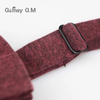 Κοστούμια μόδας Βαμβακερό παπιγιόν για άνδρες Casual print παπιγιόν για γάμο Γραβάτα για ενήλικες Gravatas Slim Masculina Cravats Neckwear