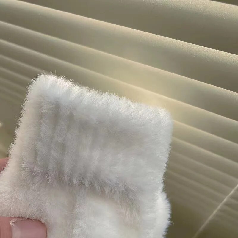 Nove 2023. Elastične rukavice s punim prstima, tople debele biciklističke modne modne ženske muške zimske tople pletene vunene vanjske rukavice