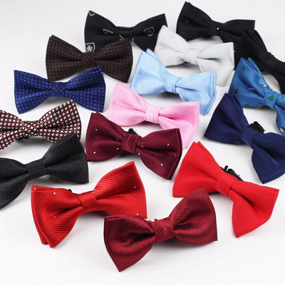 Нов стил карирана детска папийонка Polester Bowties Baby Kid Kids Classical Pet Striped Butterfly Elastic Cord Папийонка