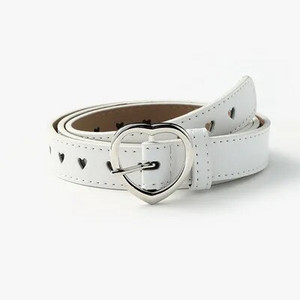 Bauhinia modni remen s ljubavnom kopčom novog stila 110*2,3 cm crvena/crna/bijela/kava/camel Jednostavan jeans remen s kopčom