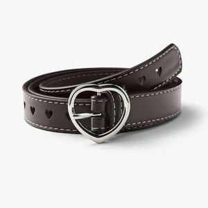 Bauhinia modni remen s ljubavnom kopčom novog stila 110*2,3 cm crvena/crna/bijela/kava/camel Jednostavan jeans remen s kopčom