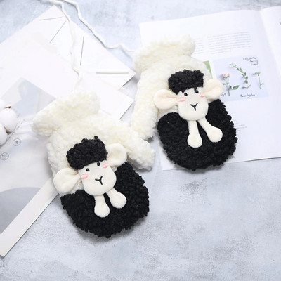 Zimske rukavice za žene Rukavice s rukavicama Ženske zimske zimske pletene rukavice Pahuljica Rukavice s umjetnom podstavom Rukavice s rukavicama Ženske zimske