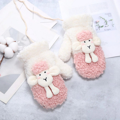 Zimske rukavice za žene Rukavice s rukavicama Ženske zimske zimske pletene rukavice Pahuljica Rukavice s umjetnom podstavom Rukavice s rukavicama Ženske zimske