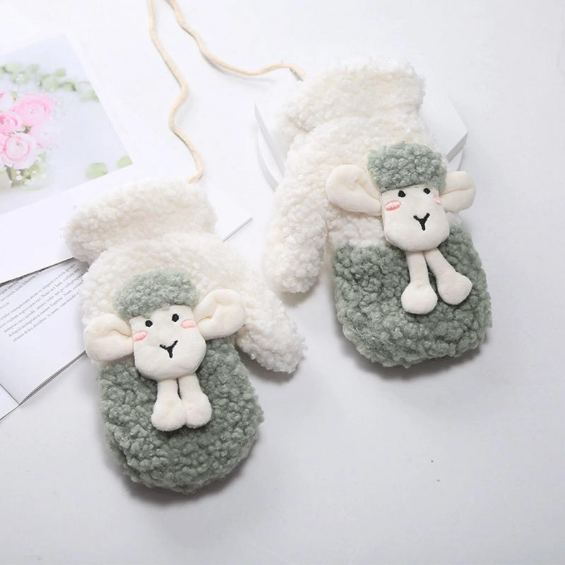 Ziemas Cimdi Sievietēm Cimdi Sieviešu Ziemas Ziemas Adījums Cimdi Snowflake Mākslīgās Oderes Cimdi Cimdi Sieviešu Ziemas