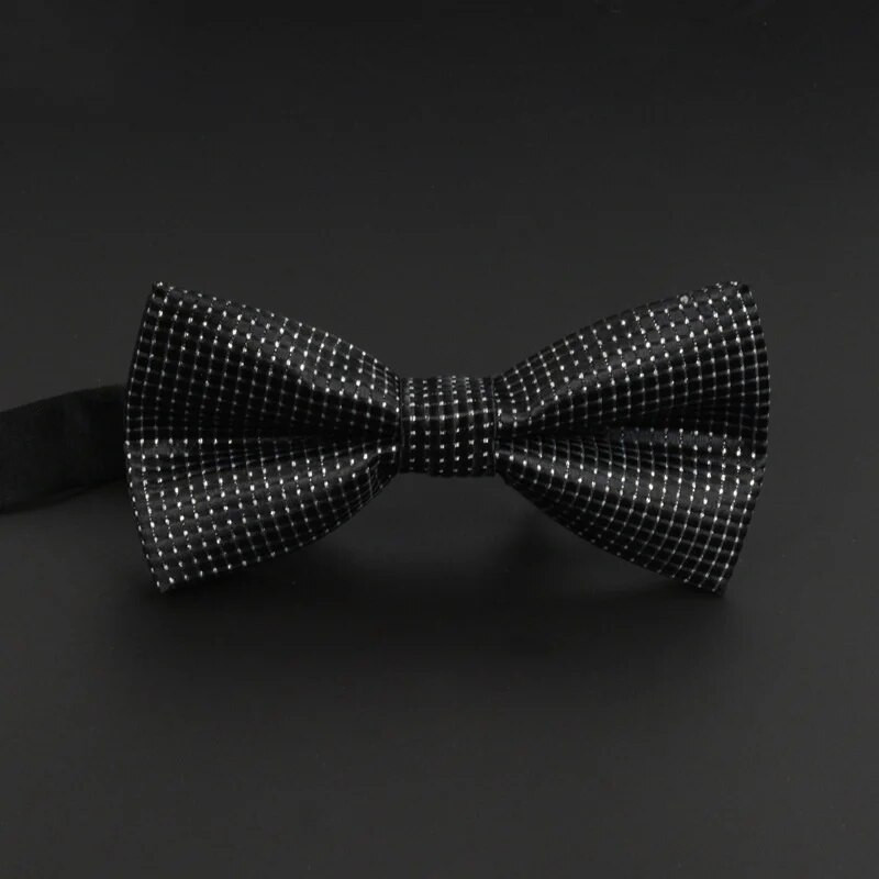 1 gab. Modes vīriešu britu korejiešu strīpaina poliestera tauriņš, ikdienas viena slāņa tauriņš