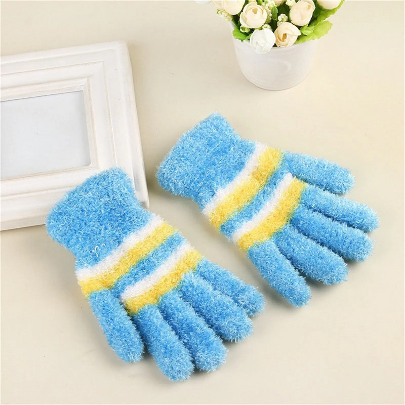 Talvised uued naiste sõrmedeta kootud soojad poolsõrmevillased kindad