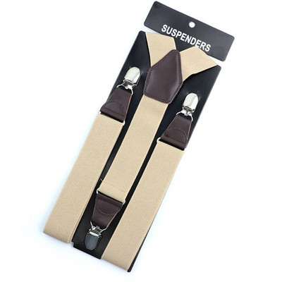 Klasszikus, 3,5 cm széles, széles férfi szártartók színes férfi napi Y-hátú merevítő öv csokornyakkendő, állítható kiegészítő kiváló minőségű