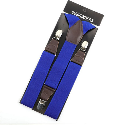 Klasszikus, 3,5 cm széles, széles férfi szártartók színes férfi napi Y-hátú merevítő öv csokornyakkendő, állítható kiegészítő kiváló minőségű