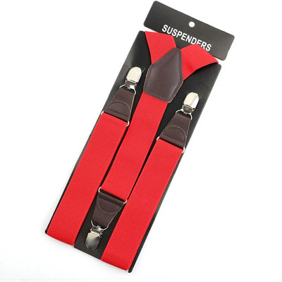 Klasszikus, 3,5 cm széles, széles férfi szártartók színes férfi napi Y-hátú merevítő öv csokornyakkendő, állítható kiegészítő kiváló minőségű