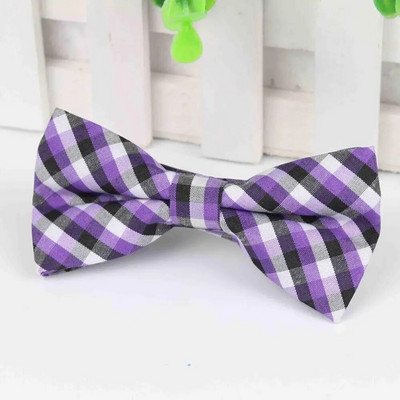 Új stílusú kockás gyerekek csokornyakkendő pamut gyerek csokor baba gyerek klasszikus kisállat kutya macska csíkos pillangó gyermek csokornyakkendő