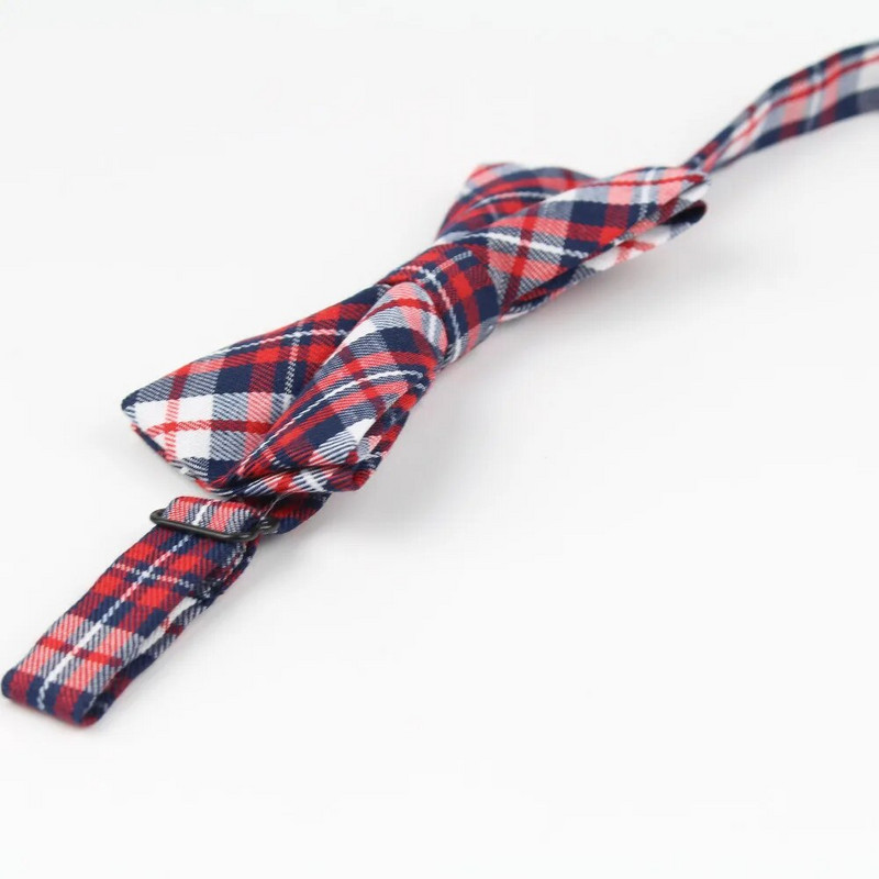 Új stílusú kockás gyerekek csokornyakkendő pamut gyerek csokor baba gyerek klasszikus kisállat kutya macska csíkos pillangó gyermek csokornyakkendő