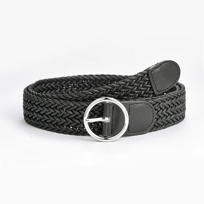 Pleteni ženski remen od voštanog užeta, modni ležerni ukras, haljina, traperice, trendi djevojački remen, remen od nehrđajućeg čelika, veleprodaja