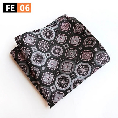 Klasszikus 25*25 cm-es férfi öltönyök zseb négyzetes esküvői divat Paisley zsebkendő Fesztivál Ajándék férfinak