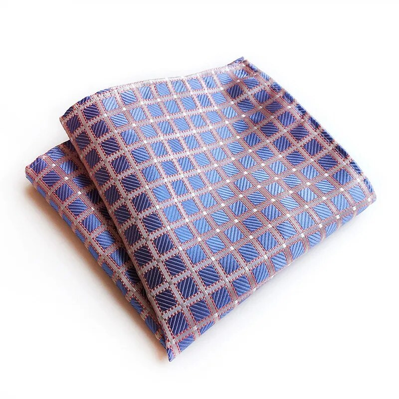 Klasszikus 25*25 cm-es férfi öltönyök zseb négyzetes esküvői divat Paisley zsebkendő Fesztivál Ajándék férfinak