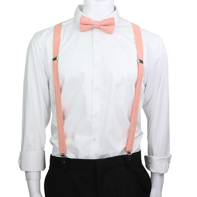 100% pamuk Elastične kožne naramenice Komplet leptir mašna Muškarci Žene Naramenice Podesive naramenice za vjenčanje Košulja Dodaci za odijelo Poklon