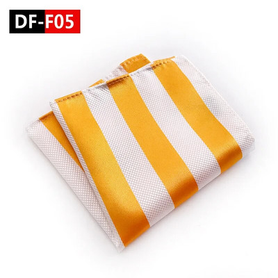 Férfi üzleti ruha Többszínű csíkos zsebtörölköző Divattervezés Minőségi robbanó modellek 25x25cm poliészter zsebtörölköző