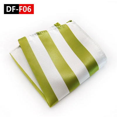 Férfi üzleti ruha Többszínű csíkos zsebtörölköző Divattervezés Minőségi robbanó modellek 25x25cm poliészter zsebtörölköző
