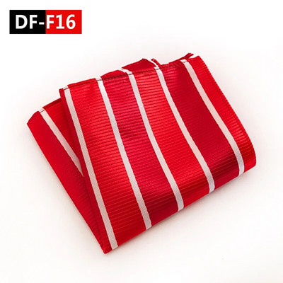 Férfi üzleti ruha Többszínű csíkos zsebtörölköző Divattervezés Minőségi robbanó modellek 25x25cm poliészter zsebtörölköző