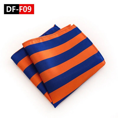 Férfi üzleti ruha Többszínű csíkos zsebtörölköző Divattervezés Minőségi robbanó modellek 25x25cm poliészter zsebtörölköző