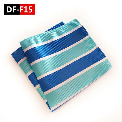 Férfi üzleti ruha Többszínű csíkos zsebtörölköző Divattervezés Minőségi robbanó modellek 25x25cm poliészter zsebtörölköző