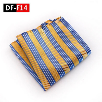 Férfi üzleti ruha Többszínű csíkos zsebtörölköző Divattervezés Minőségi robbanó modellek 25x25cm poliészter zsebtörölköző