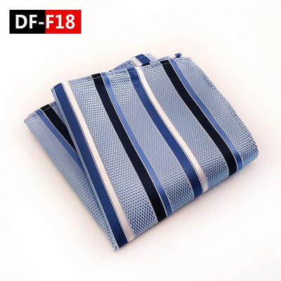 Férfi üzleti ruha Többszínű csíkos zsebtörölköző Divattervezés Minőségi robbanó modellek 25x25cm poliészter zsebtörölköző