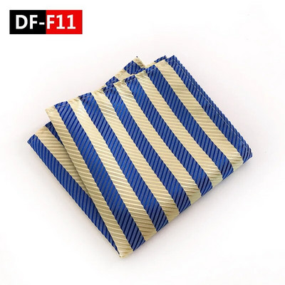 Férfi üzleti ruha Többszínű csíkos zsebtörölköző Divattervezés Minőségi robbanó modellek 25x25cm poliészter zsebtörölköző
