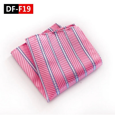 Férfi üzleti ruha Többszínű csíkos zsebtörölköző Divattervezés Minőségi robbanó modellek 25x25cm poliészter zsebtörölköző