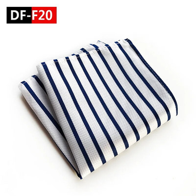 Férfi üzleti ruha Többszínű csíkos zsebtörölköző Divattervezés Minőségi robbanó modellek 25x25cm poliészter zsebtörölköző