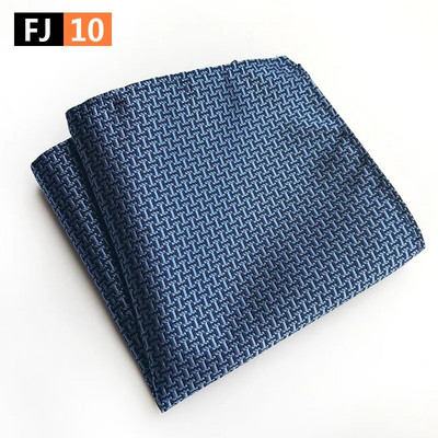 Luksuzni muški rupčić s točkastim prugama, maramice s cvjetnim uzorkom, poliesterske maramice, poslovni džepni ručnik na prsima 25*25 CM