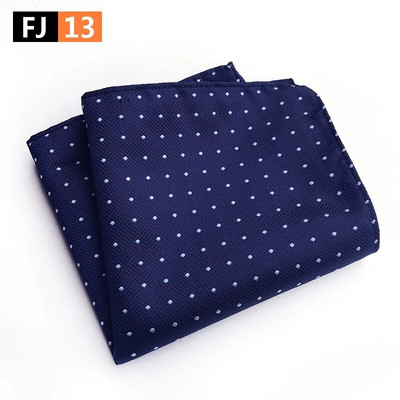 Luksuzni muški rupčić s točkastim prugama, maramice s cvjetnim uzorkom, poliesterske maramice, poslovni džepni ručnik na prsima 25*25 CM
