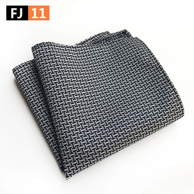 Luksuzni muški rupčić s točkastim prugama, maramice s cvjetnim uzorkom, poliesterske maramice, poslovni džepni ručnik na prsima 25*25 CM