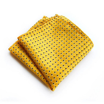 Нова джобна квадратна носна кърпа Аксесоари Пейсли Едноцветни ретро бизнес костюм Кърпичка Шал за гърди 25*25см