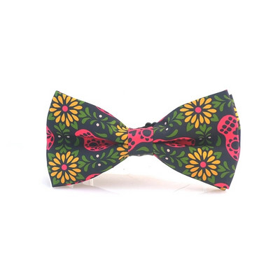 Új klasszikus csokornyakkendő férfiaknak férfi uniszex koponya fekete szmoking formális ruha pillangós csomó buli esküvői nyakkendő Cravat ajándék vadonatúj