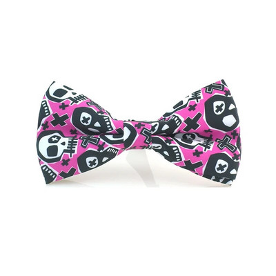 Új klasszikus csokornyakkendő férfiaknak férfi uniszex koponya fekete szmoking formális ruha pillangós csomó buli esküvői nyakkendő Cravat ajándék vadonatúj