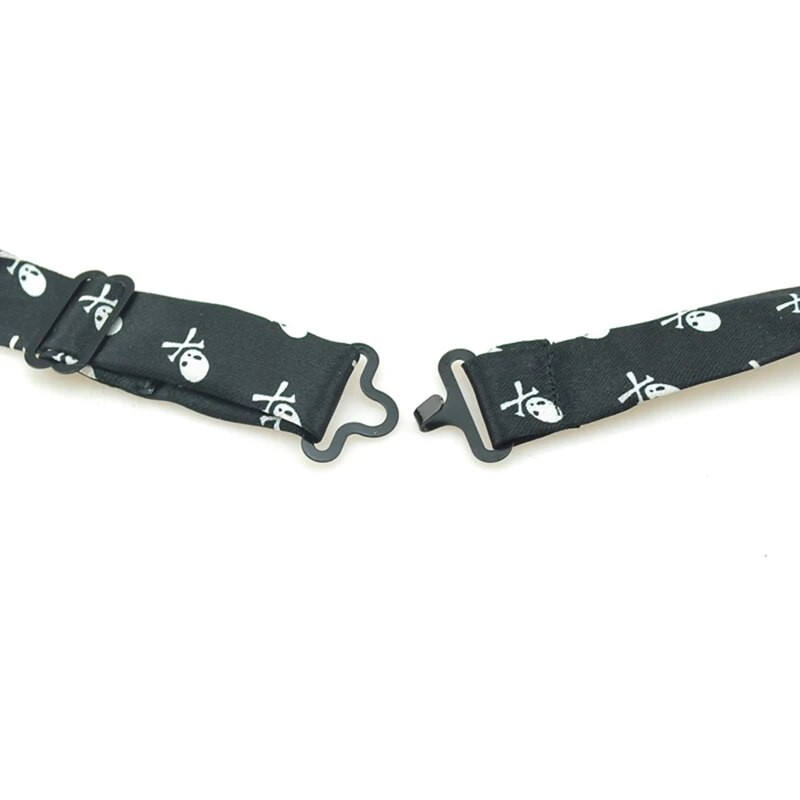 Új klasszikus csokornyakkendő férfiaknak férfi uniszex koponya fekete szmoking formális ruha pillangós csomó buli esküvői nyakkendő Cravat ajándék vadonatúj