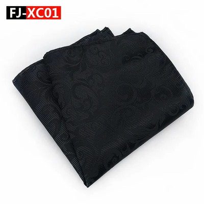 Luksusa ziedu lakatiņu šalles Vintage zīda poliestera Paisley ziedu Hankies vīriešu kabatas kvadrātveida kabatlakatiņi krūšu dvielis