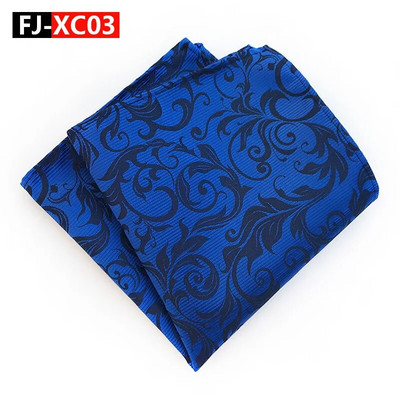 Luksusa ziedu lakatiņu šalles Vintage zīda poliestera Paisley ziedu Hankies vīriešu kabatas kvadrātveida kabatlakatiņi krūšu dvielis