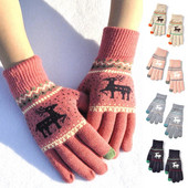 Rukavice Zimske debljine Tople rukavice od kašmira za žene Muškarci Pletene vunene rukavice s ekranom osjetljivim na dodir Modne rukavice za ruke za odrasle studente