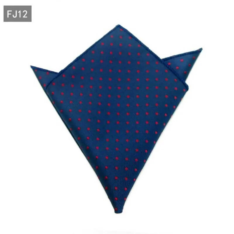 Visokokvalitetni svileni džepni rupčići Muški džepni rupčić s otisnutim poliesterskim rupčićem 23*23cm Za muškarce poklon za vjenčanje F0122